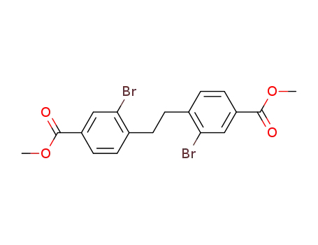 dimethyl 4,4'-(ethane-1,2-diyl)bis(3-bromobenzoate)