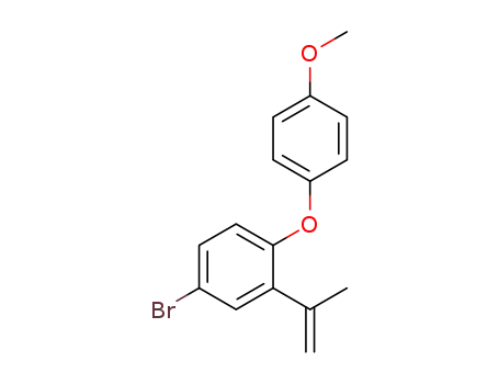 4-bromo-2-isopropenyl-1-(4-methoxyphenoxy)benzene