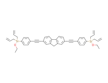 2,7-bis((4-(diallyl(ethoxy)silyl)phenyl)ethyn-1-yl)fluorene