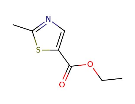 Molecular Structure of 79836-78-5 (Ethyl 2-methylthiazole-5-carboxylate)