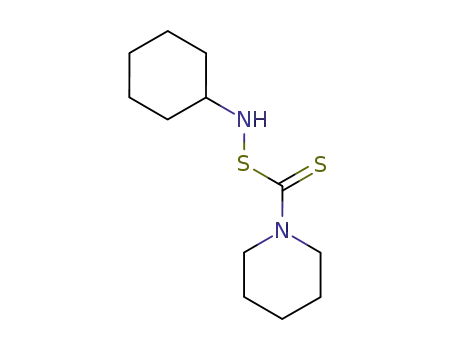 Cyclohexanamine, N-[(1-piperidinylthioxomethyl)thio]-