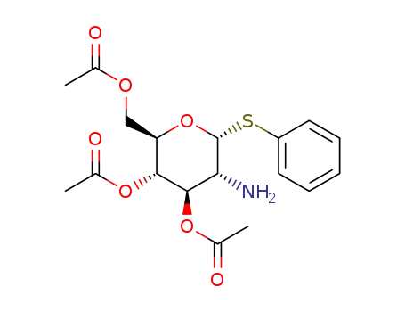 phenyl-3,4,6-tri-O-acetyl-2-amino-2-deoxy-1-thio-α-D-glucopyranoside