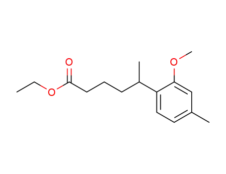 ethyl 5-(4-methyl-2-methoxylphenyl)hexanoate