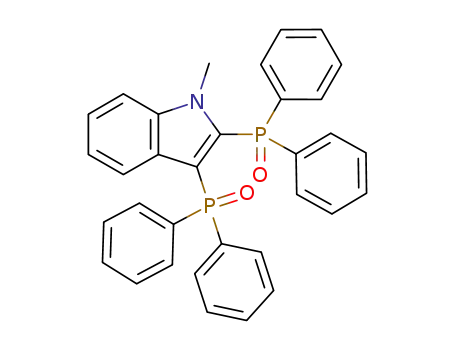 2,3-bis(diphenylphosphinyl)-1-methylindole