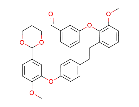 C<sub>33</sub>H<sub>32</sub>O<sub>7</sub>