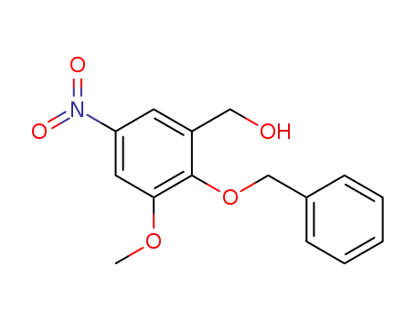 (2-benzyloxy-3-methoxy-5-nitrophenyl)methanol