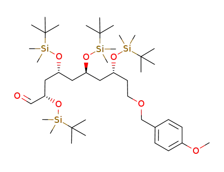 (2S,4R,6S,8R)-10-(4-methoxybenzyloxy)-2,4,6,8-tetrakis(tert-butyldimethylsilyloxy)decan-1-al