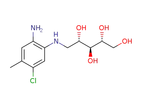 (2R,3S,4S)-5-(2-amino-5-chloro-4-methylphenylamino)pentane-1,2,3,4-tetraol