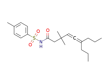 3,3-dimethyl-6-propyl-N-tosylnona-4,5-dienamide