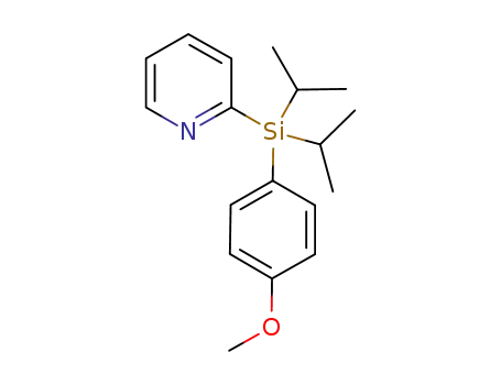 2-(diisopropyl(4-methoxyphenyl)silyl)pyridine