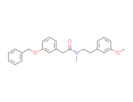 2-(3-benzyloxyphenyl)-N-(3-methoxyphenethyl)-N-methylacetamide