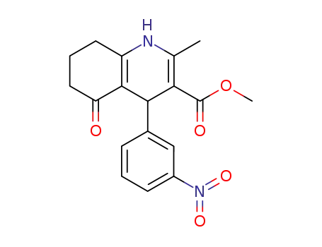 methyl 4-{3-nitrophenyl}-2-methyl-5-oxo-1,4,5,6,7,8-hexahydroquinoline-3-carboxylate