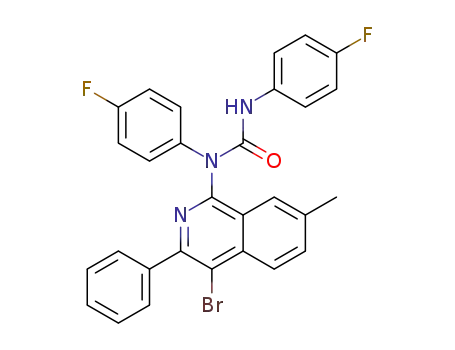 C<sub>29</sub>H<sub>20</sub>BrF<sub>2</sub>N<sub>3</sub>O