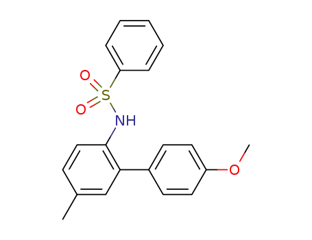 2-benzenesulfonylamido-5-methyl-4'-methoxybiphenyl
