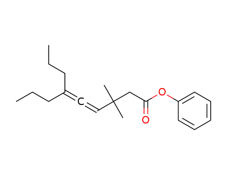 phenyl 3,3-dimethyl-6-propylnona-4,5-dienoate