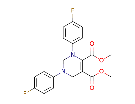dimethyl 1,3-bis(4-fluorophenyl)-1,2,3,6-tetrahydropyrimidine-4,5-dicarboxylate