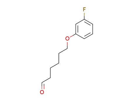 Molecular Structure of 1369796-75-7 (6-(3-fluorophenoxy)hexanal)
