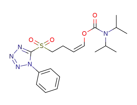 (Z)-4-(1-phenyl-1H-tetrazol-5-ylsulfonyl)but-1-enyl diisopropylcarbamate
