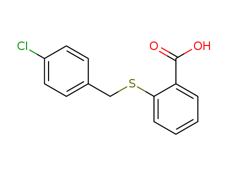 2-[(4-Chlorobenzyl)sulfanyl]benzenecarboxylic acid