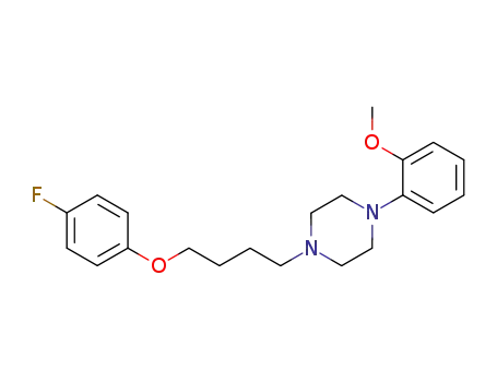 1-[4-(4-fluorophenoxy)butyl]-4-(2-methoxyphenyl)piperazine