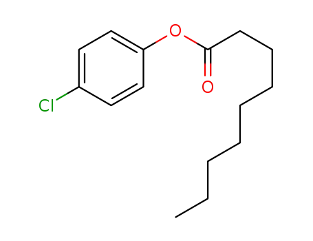 4-chlorophenyl nonanate