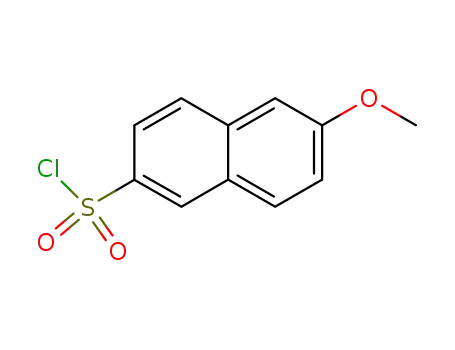 Molecular Structure of 56875-59-3 (6-methoxy-2-naphthalenesulfonyl chloride(SALTDATA: FREE))