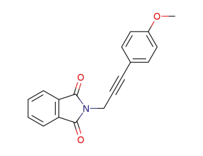 2-(3-(4-methoxyphenyl)prop-2-yn-1-yl)isoindoline-1,3-dione