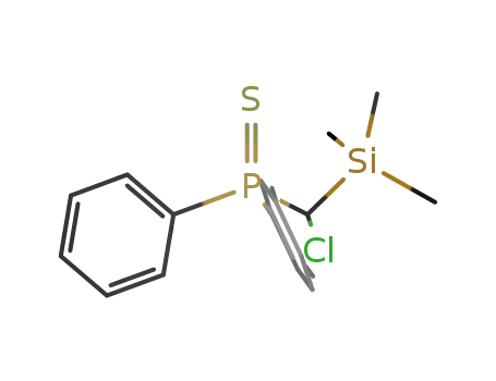 (C<sub>6</sub>H<sub>5</sub>)2PSCHClSi(CH<sub>3</sub>)3