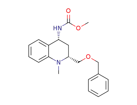 (2R,4R)-(+)-methyl 2-(benzyloxymethyl)-1-methyl-1,2,3,4-tetrahydroquinolin-4-ylcarbamate