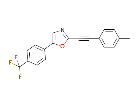 2-[(4-methylphenyl)ethynyl]-5-[(4-trifluoromethyl)phenyl]oxazole