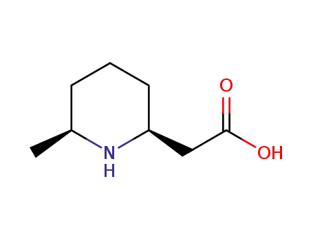 Molecular Structure of 860764-88-1 (6-METHYL-2-PIPERIDINEACETIC ACID)
