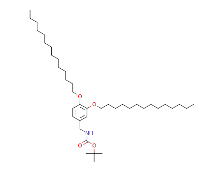 tert-butyl 3,4-bis(tetradecyloxy)benzylcarbamate