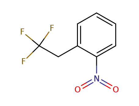 Molecular Structure of 145914-06-3 (1,1,1-trifluoro-2-(2-nitrophenyl)ethane)