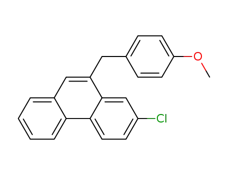 10-(4-methoxybenzyl)-2-chlorophenanthrene