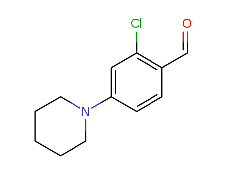 2-Chloro-4-(piperidino)benzaldehyde