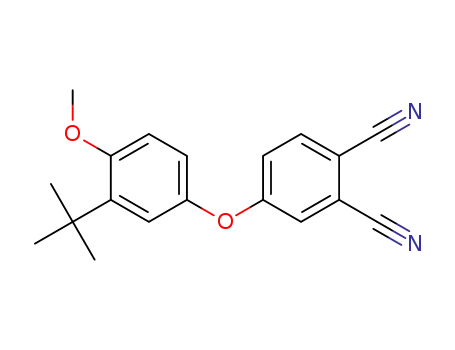 4-(3-tert-butyl-4-methoxyphenoxy)phthalonitrile