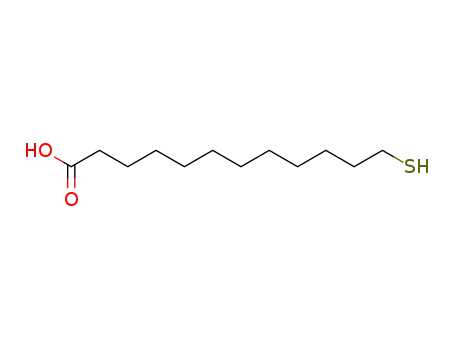 Molecular Structure of 82001-53-4 (12-MERCAPTODODECANOIC ACID)