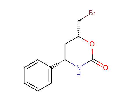 6-(bromomethyl)-4-phenyl-1,3-oxazinan-2-one