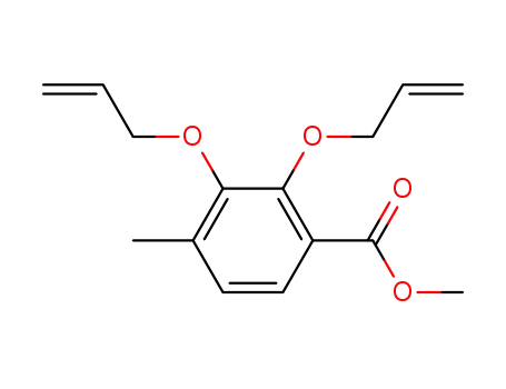 methyl 2,3-diallyloxy-4-methylbenzoate