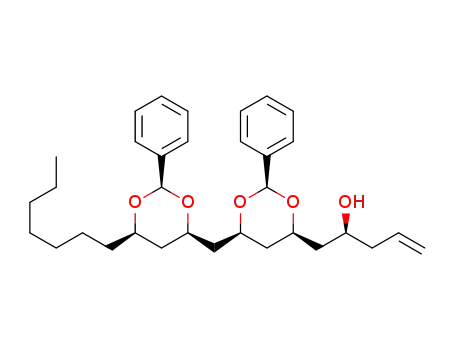(S)-1-[(2S,4S,6S)-6-{[(2R,4R,6R)-6-heptyl-2-phenyl-1,3-dioxan-4-yl]methyl}-2-phenyl-1,3-dioxan-4-yl]pent-4-en-2-ol
