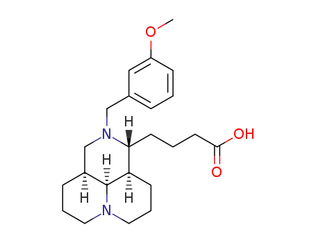 Molecular Structure of 1331769-89-1 (N-(3-methoxy)benzylmatrinic acid)