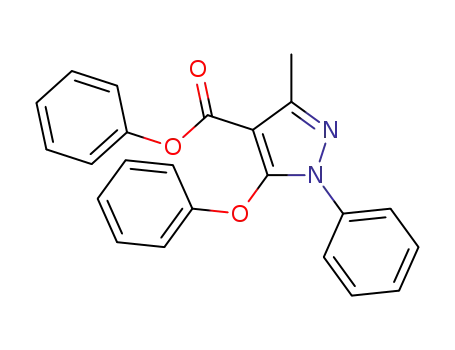 phenyl 3-methyl-5-phenoxy-1-phenyl-1H-pyrazole-4-carboxylate