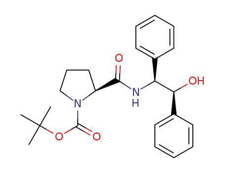 (S)-tert-butyl 2-((1S,2S)-2-hydroxy-1,2-diphenylethylcarbamoyl)pyrrolidine-1-carboxylate