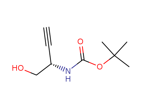 Carbamic acid, [(1S)-1-(hydroxymethyl)-2-propynyl]-, 1,1-dimethylethyl ester