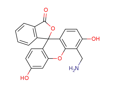 4'-(Aminomethyl)-3',6'-dihydroxy-3H-spiro-[isobenzofuran-1,9'-xanthen]-3-one