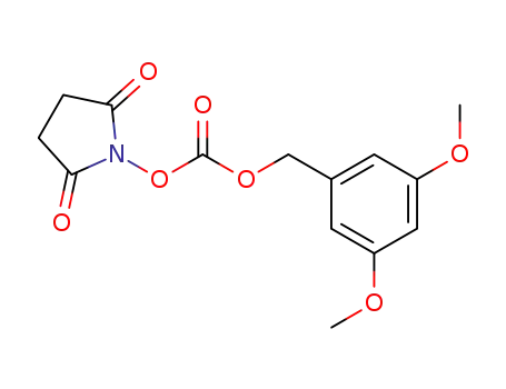 Molecular Structure of 1383617-02-4 (3,5-dimethoxybenzyl-N-succinimidyl carbonate)