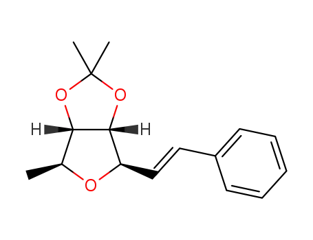 (3aS,4S,6R,6aR)-2,2,4-trimethyl-6-styryltetrahydrofuro-[3,4-d][1,3]dioxole