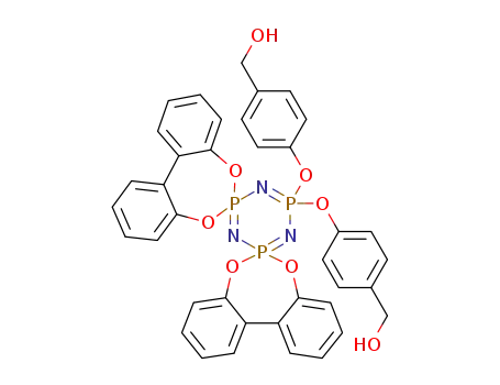 1,1,3,3-tetraphenylyloxy-5,5-bis(4-hydroxylmethylphenoxy)cyclotriphosphazene