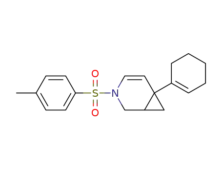 Molecular Structure of 919109-02-7 (3-Azabicyclo[4.1.0]hept-4-ene,
6-(1-cyclohexen-1-yl)-3-[(4-methylphenyl)sulfonyl]-)