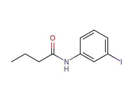 Molecular Structure of 1011615-39-6 (N-(3-iodophenyl)butyramide)